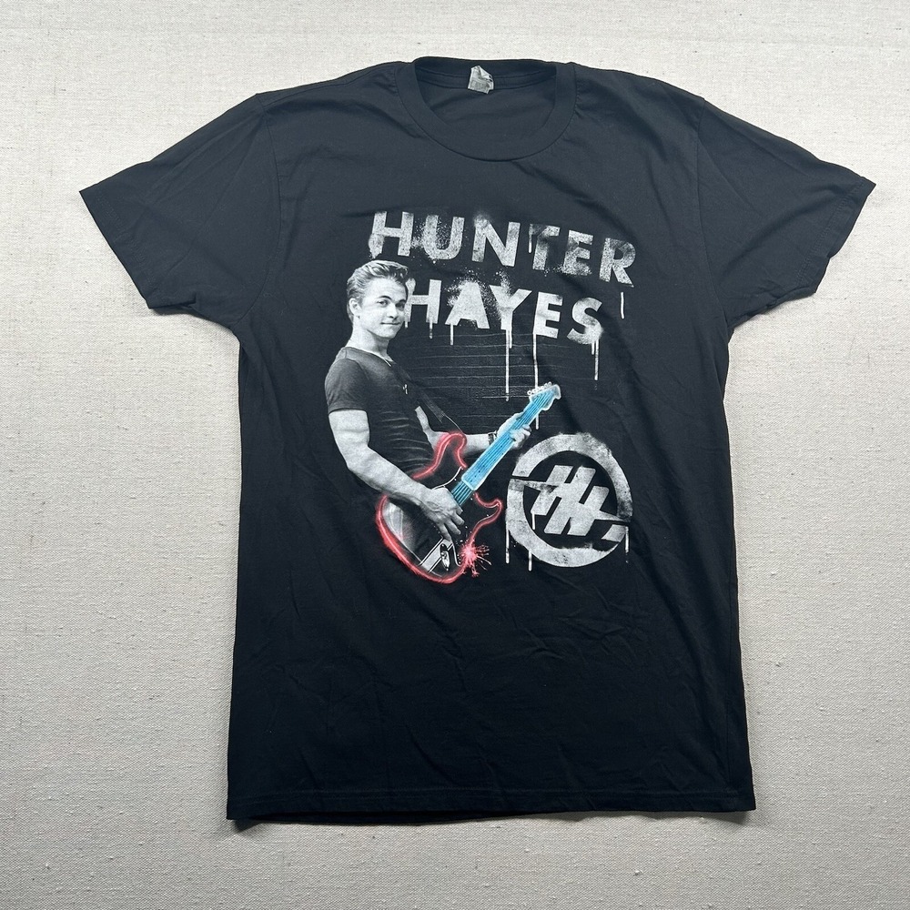 Hunter Hayes Shirt Womens Medium Band Tour Tattoo‎ Your Name Country Music